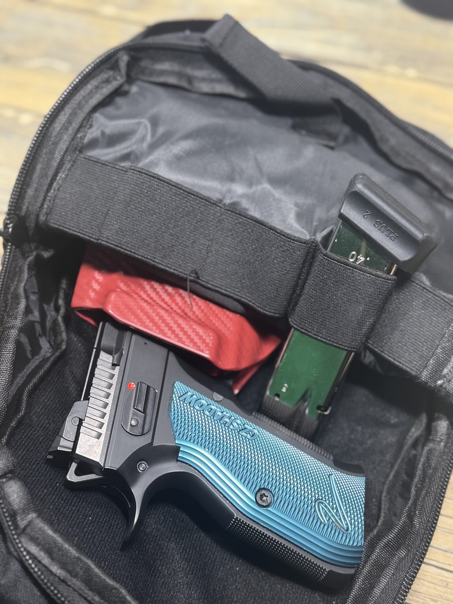 Kabura EDC „Nerkowiec” + Torba Crossbody